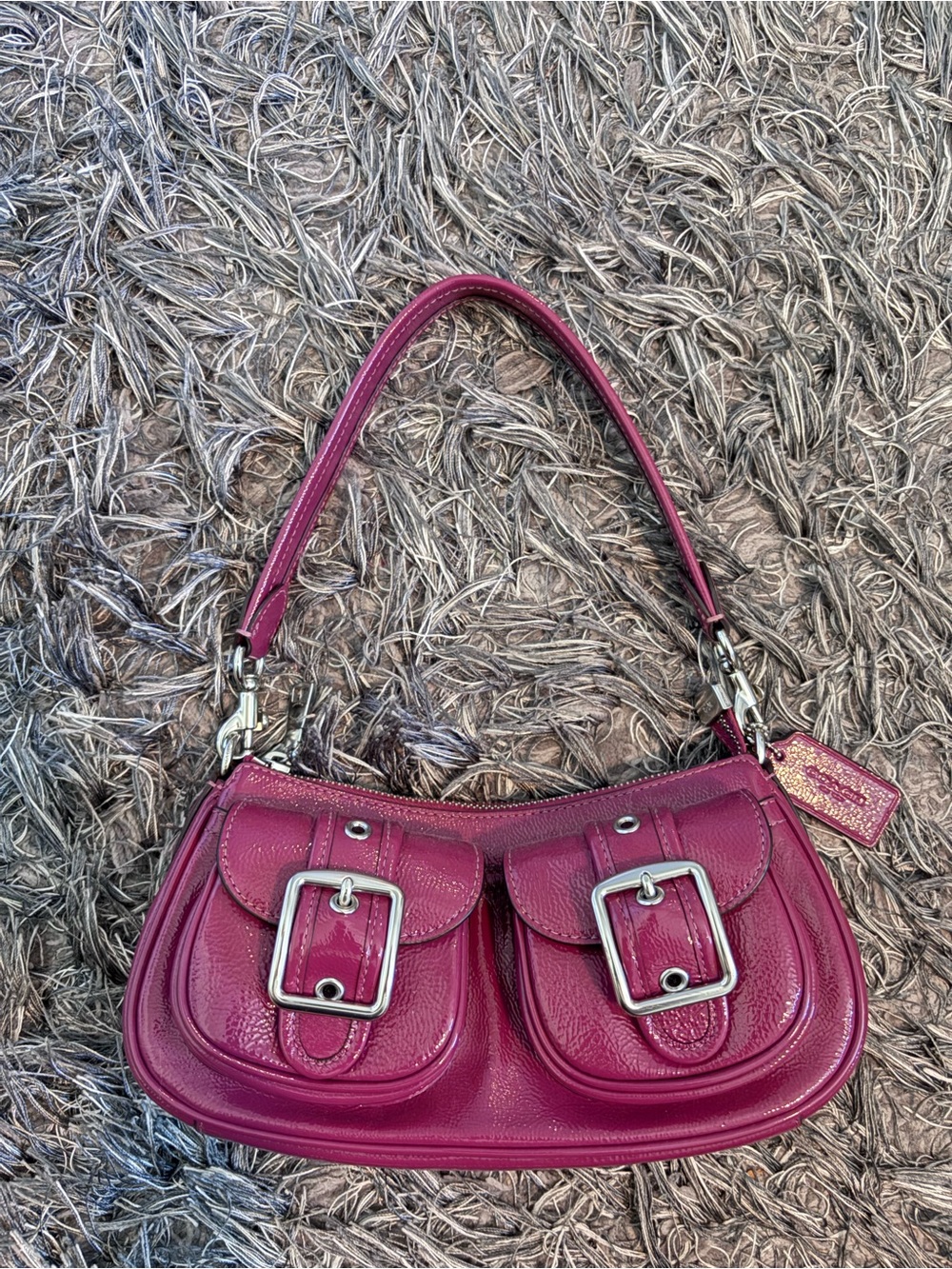 Limited Edition Pink Coach Shoulder Bag
